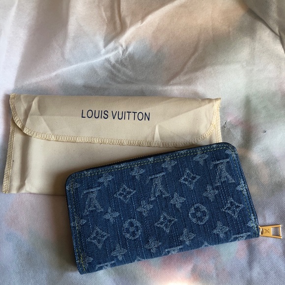 LV Zippy Wallet Denim - Picture 4 of 4